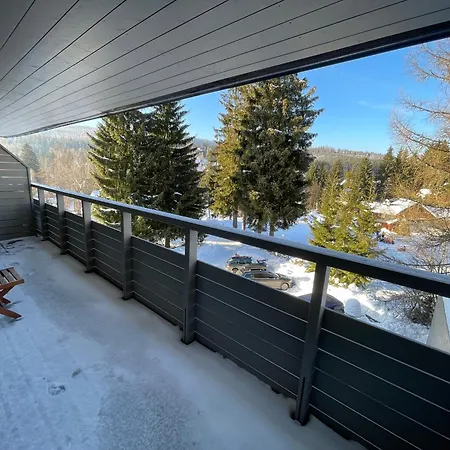 Mountain Resident - Relax S Wellness, Terasou A Soukromou Garáží Apartamento Harrachov