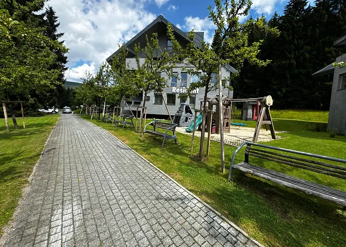 Mountain Resident - Relax S Wellness, Terasou A Soukromou Garazi * Harrachov